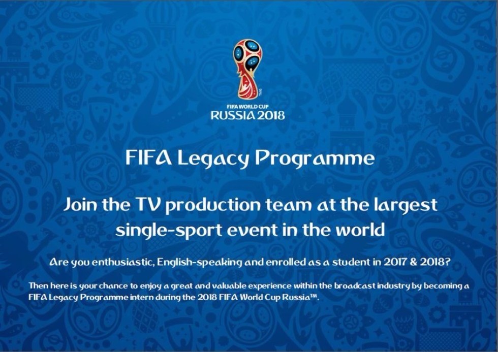 FIFA Legacy Programme Application Process Is Now Open