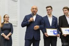 Ректор Ильшат Гафуров встретился с творческими студентами университета