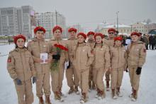 Митинг памяти в День Неизвестного солдата.