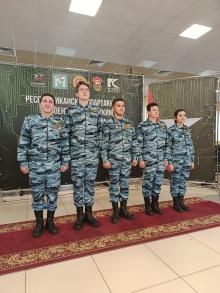 Закаляем характер! Студенты КФУ приняли участие в военно-тактической спартакиаде.